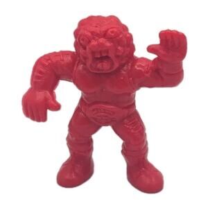 Weird Balls Figure Flyweight Wrestler Sewer Face Red TMAC 1986 SKU324